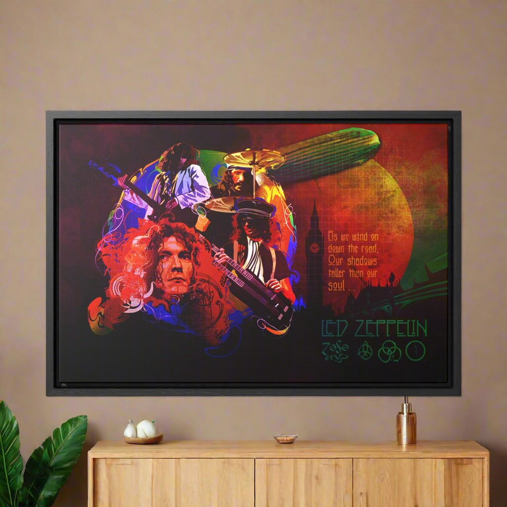 Led Zeppelin Band, Music Wall Art