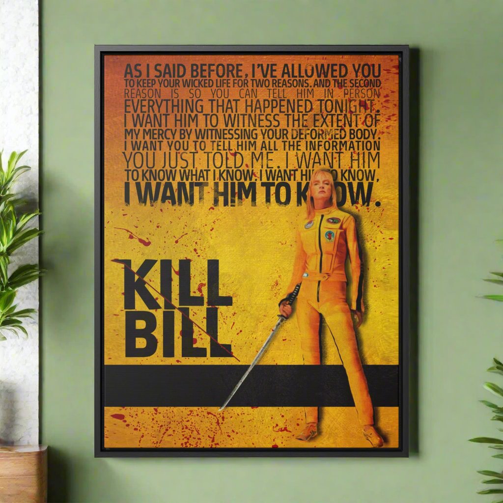 Kill Bill, Movie Wall Art