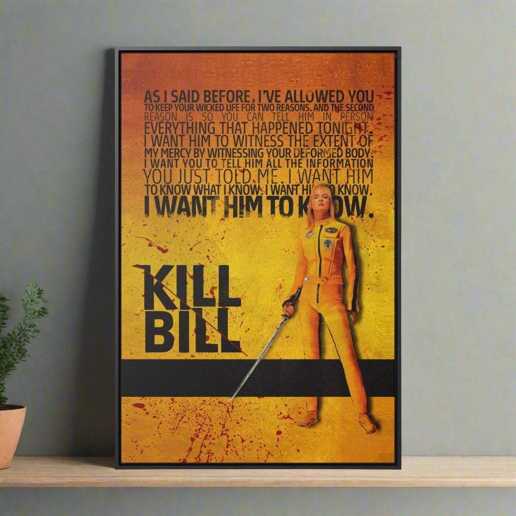 Kill Bill, Movie Wall Art