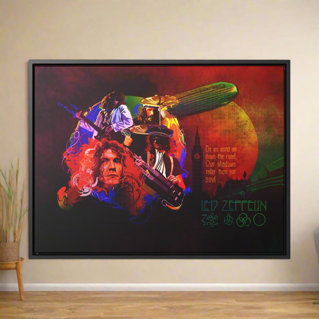 Led Zeppelin Band, Music Wall Art