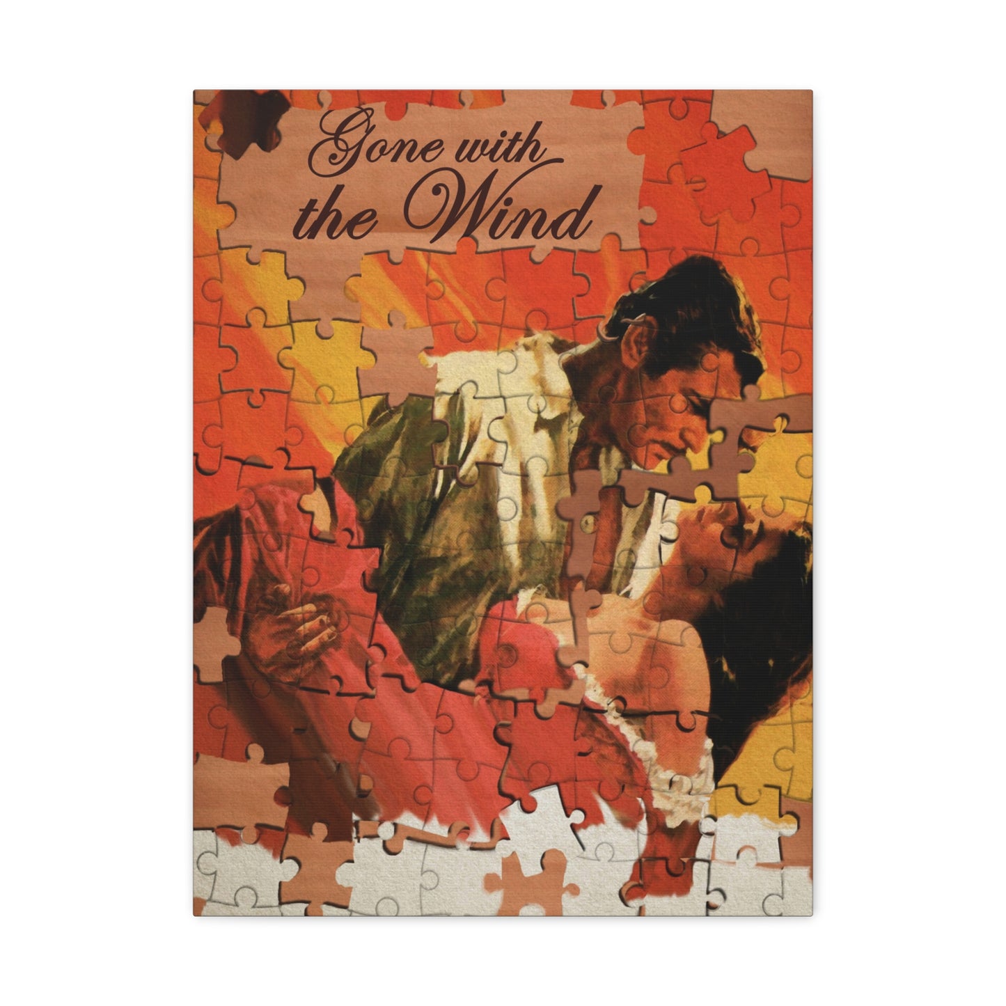 Gone With The Wind, Movie Stretched Canvas Art