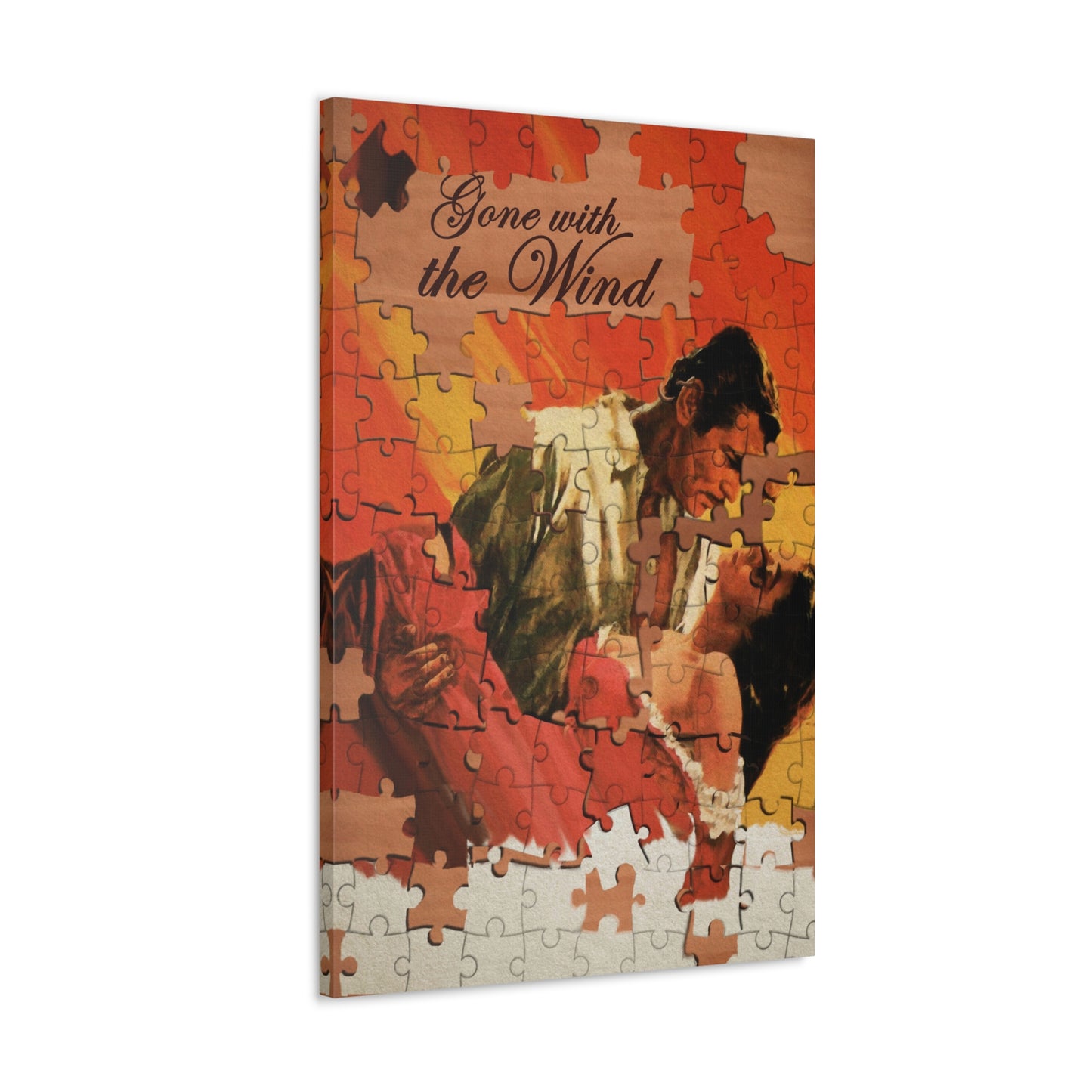 Gone With The Wind, Movie Stretched Canvas Art