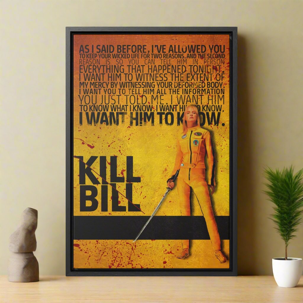 Kill Bill, Movie Wall Art