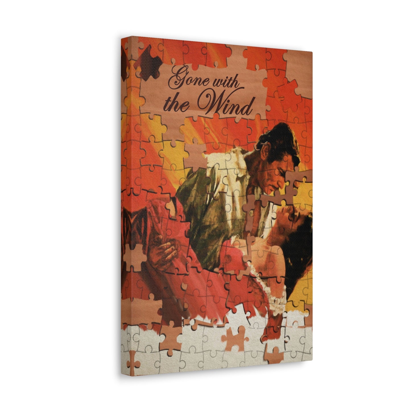 Gone With The Wind, Movie Stretched Canvas Art