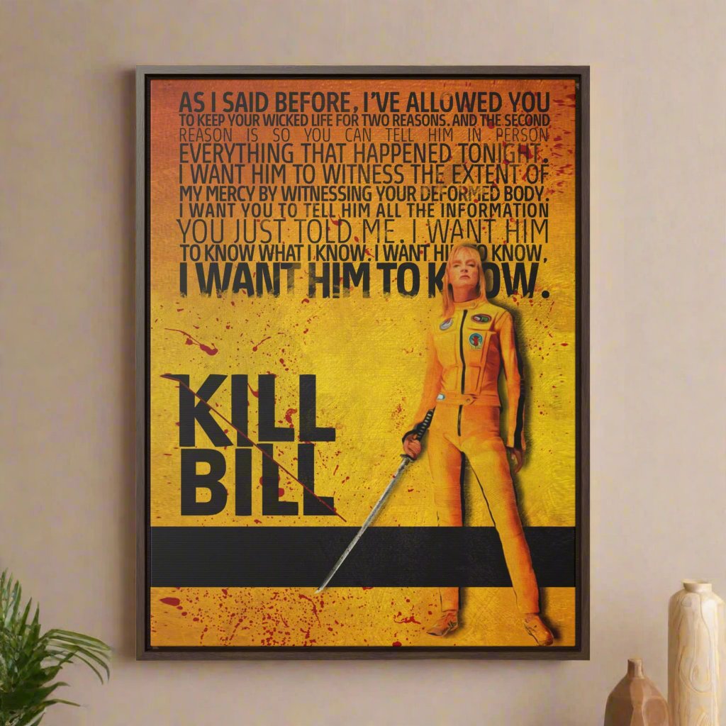 Kill Bill, Movie Wall Art