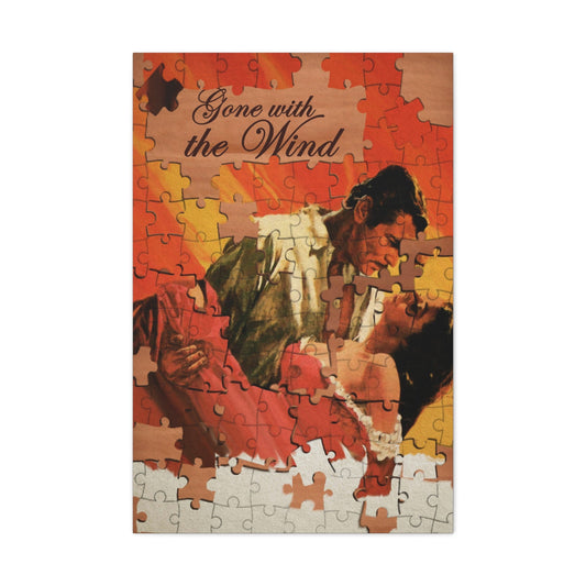 Gone With The Wind, Movie Stretched Canvas Art