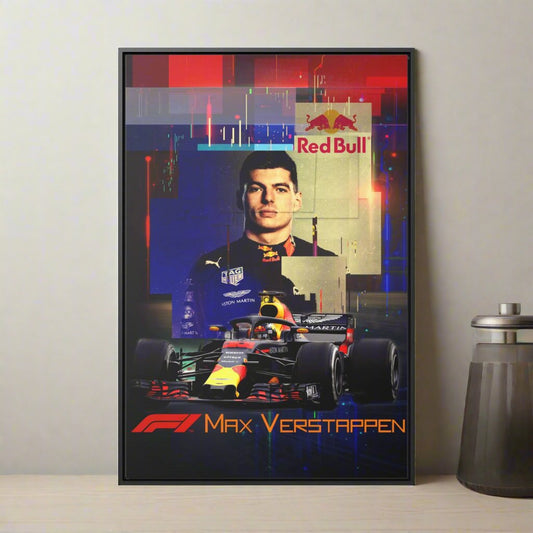 Max Verstappen Red Bull F1, Sports Wall Art