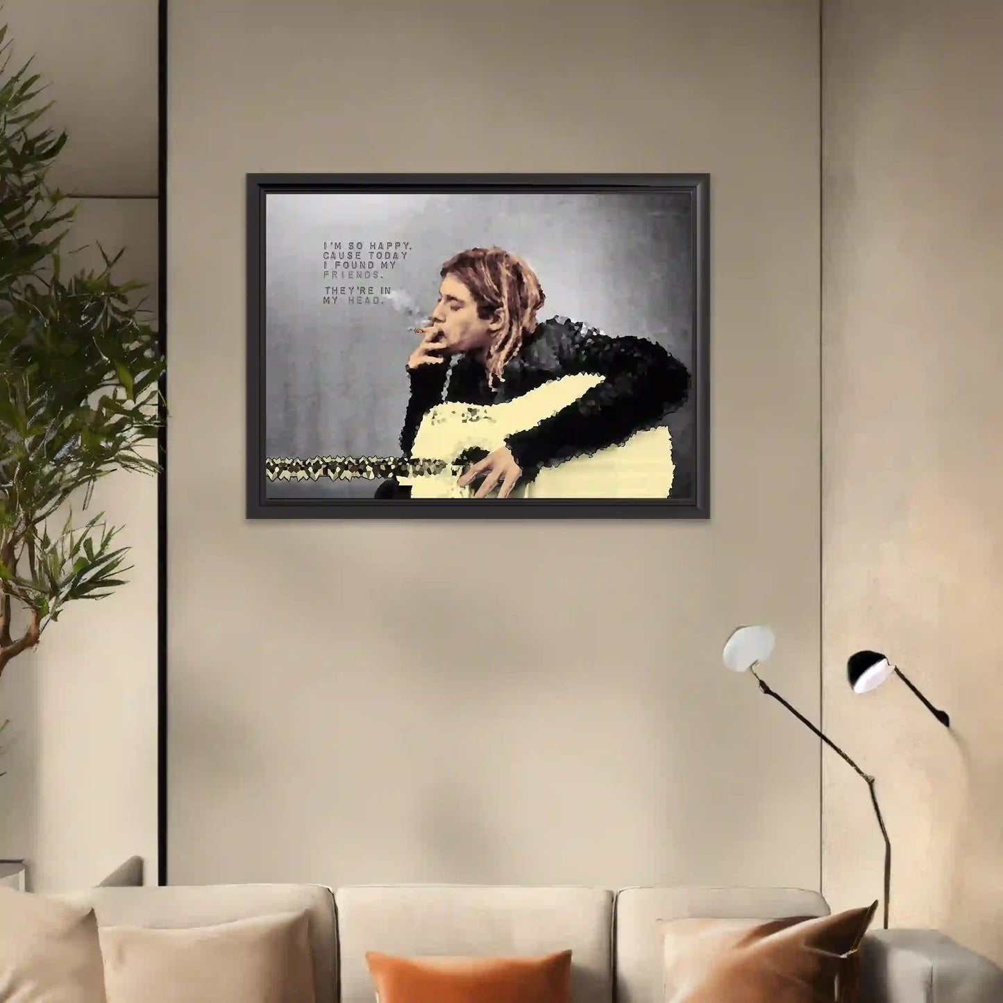 Kurt Cobain Nirvana, Band Wall Art