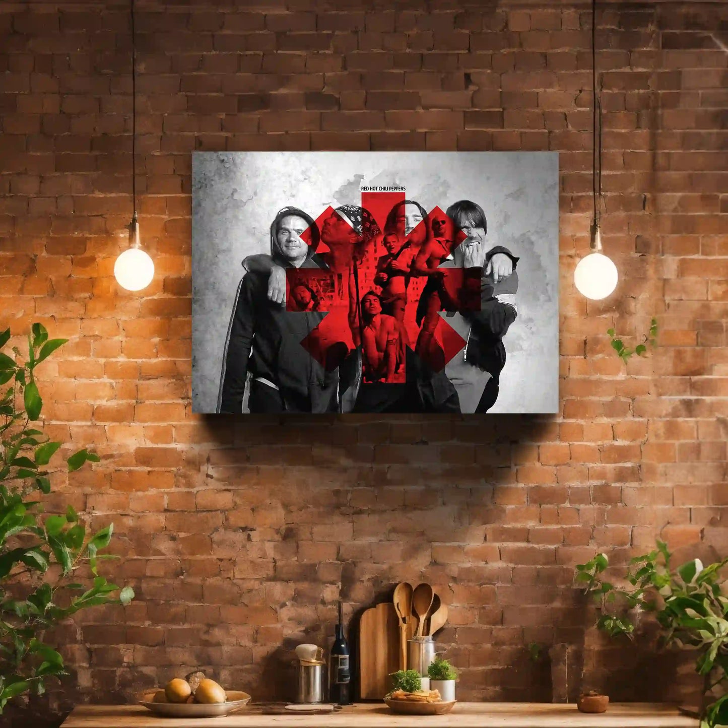 RHCP Band, Music Wall Art