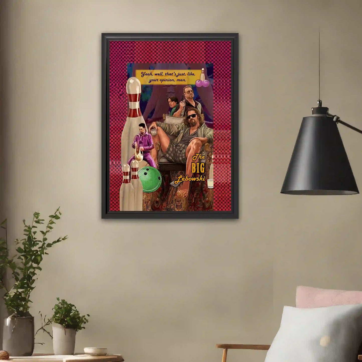 The Big Lebowski, Movie Wall Art