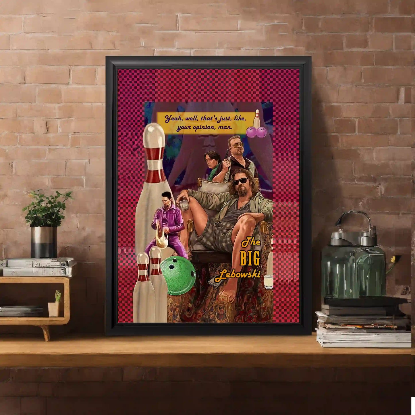 The Big Lebowski, Movie Wall Art