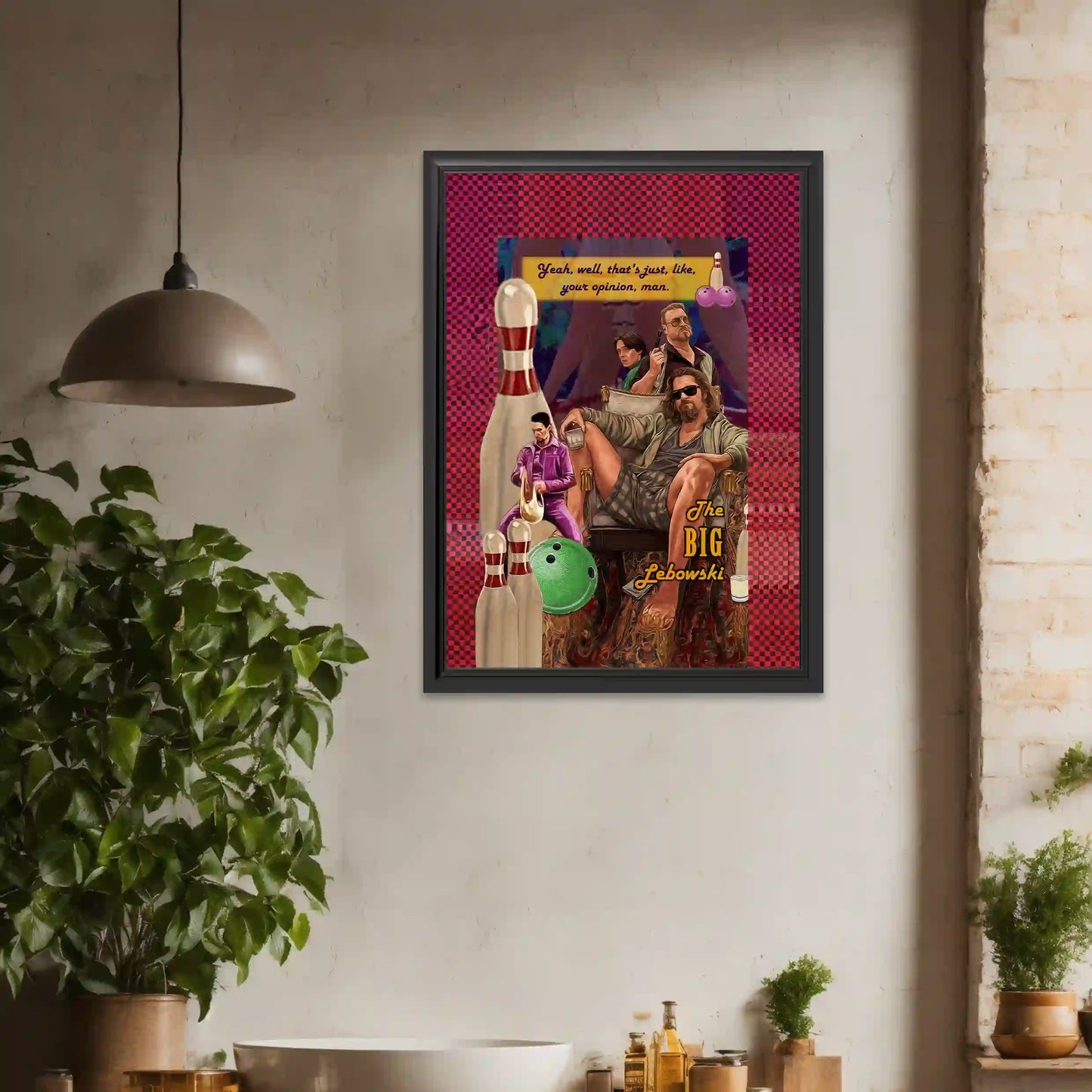 The Big Lebowski, Movie Wall Art